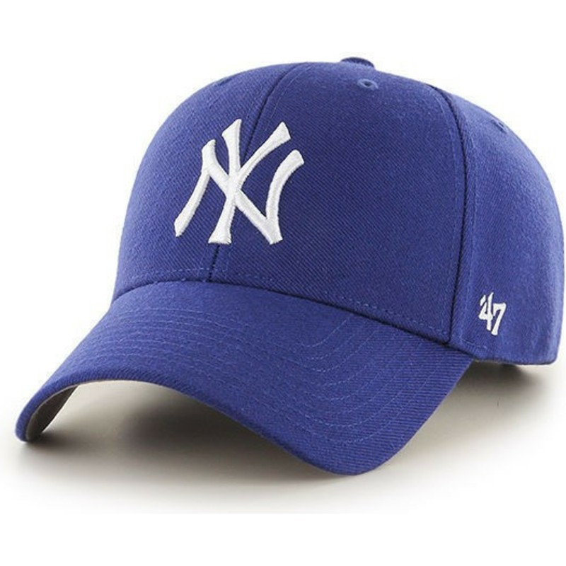 47-brand-curved-brim-kinder-new-york-yankees-mlb-mvp-cap-blau