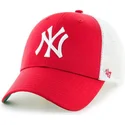 cap-zaoblena-red-snapback-new-york-yankees-mlb-47-brand