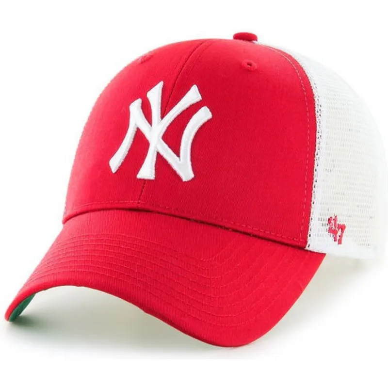 siltovky-zaoblena-kamionista-cervena-snapback-new-york-yankees-mlb-47-brand