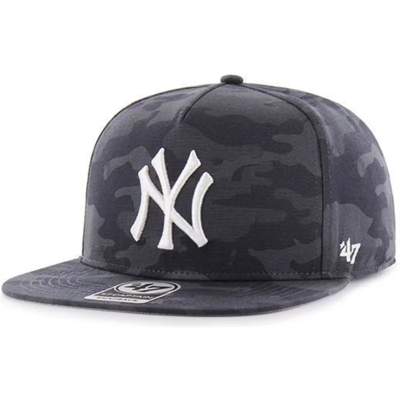 siltovka-rovna-tmavomodra-snapback-new-york-yankees-mlb-47-brand