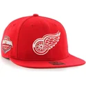 cap-rovna-red-snapback-detroit-red-wings-nhl-47-brand