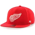 cap-rovna-red-snapback-detroit-red-wings-nhl-47-brand