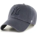 siltovka-zaoblena-siva-nastavitelny-denim-new-york-yankees-mlb-47-brand