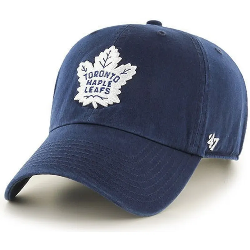 siltovka-zaoblena-tmavomodra-nastavitelny-toronto-maple-leafs-nhl-47-brand