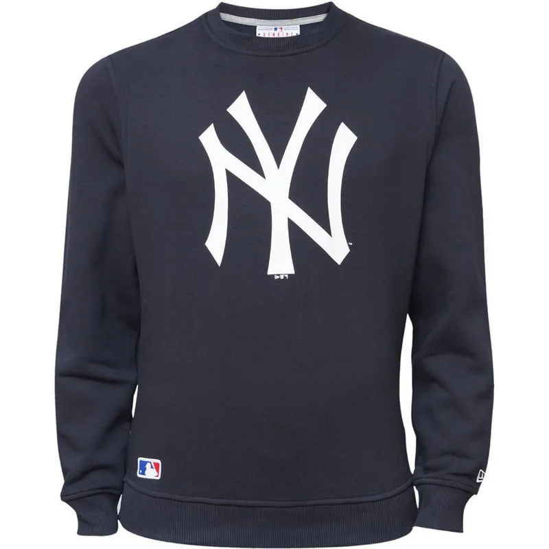 mikiny-bez-kapucne-modra-crew-neck-new-york-yankees-mlb-new-era
