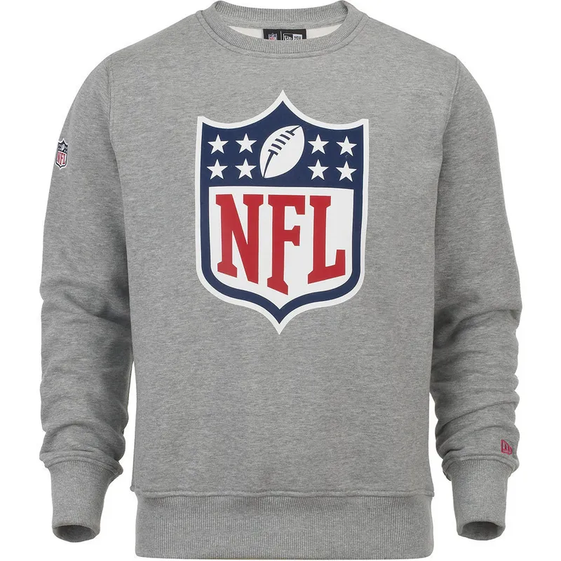 mikiny-bez-kapucne-siva-crew-neck-nfl-new-era