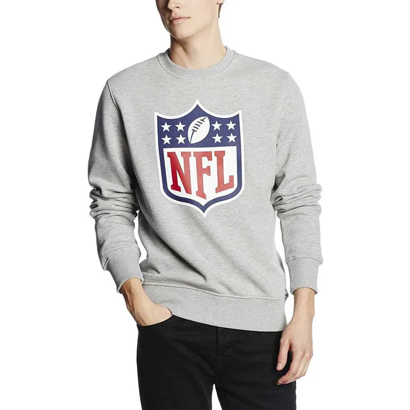 mikiny-bez-kapucne-siva-crew-neck-nfl-new-era