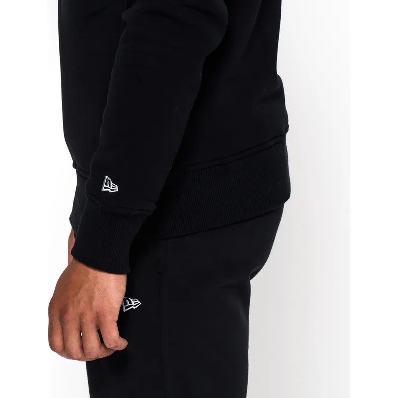 mikiny-bez-kapucne-cierna-crew-neck-las-vegas-raiders-nfl-new-era