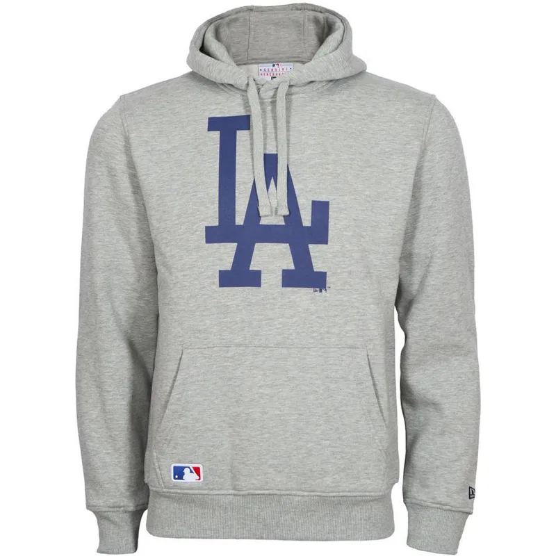 mikiny-s-kapucnou-siva-pullover-hoodie-los-angeles-dodgers-mlb-new-era