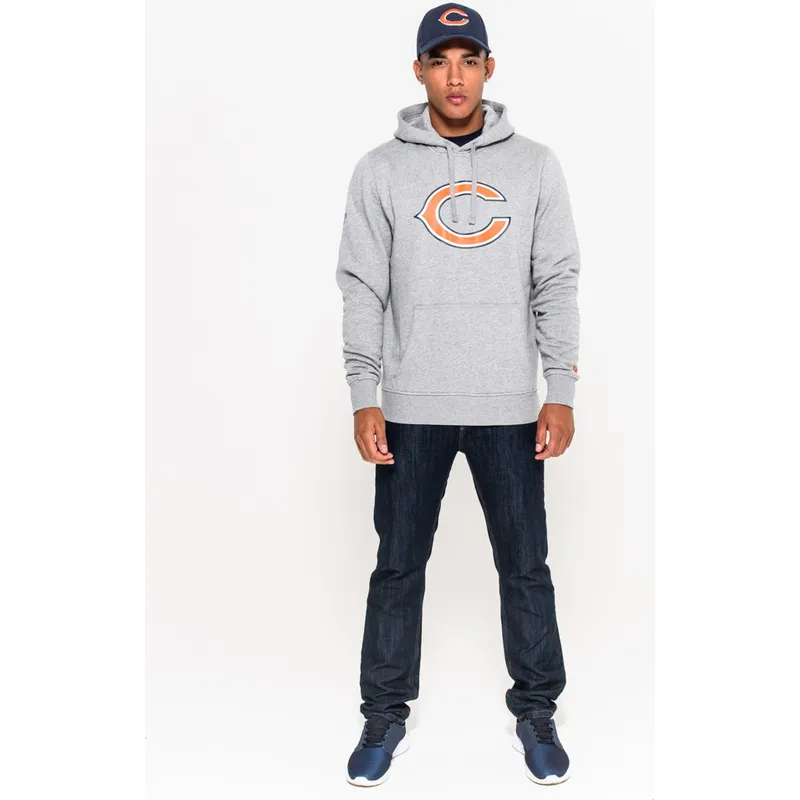 mikiny-s-kapucnou-siva-pullover-hoodie-chicago-bears-nfl-new-era