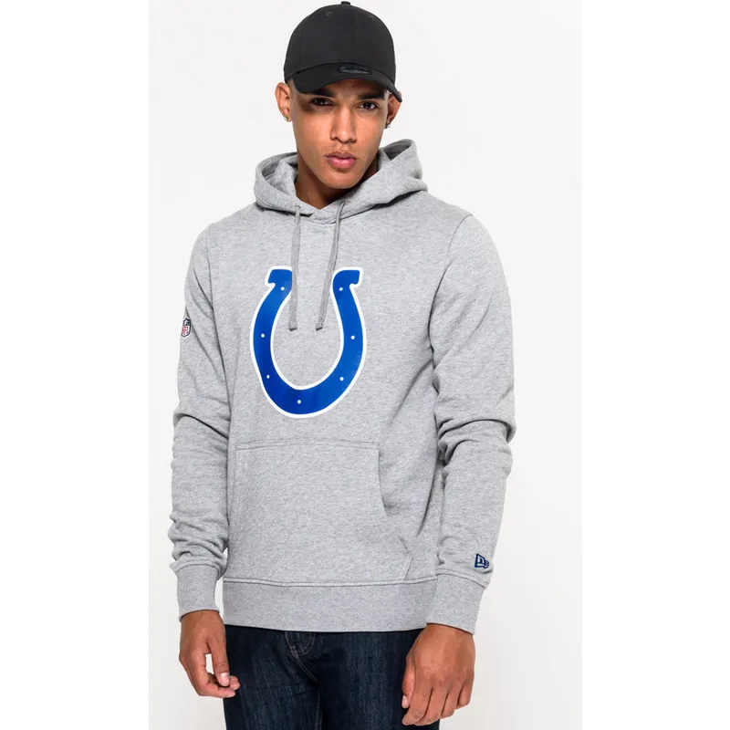 mikiny-s-kapucnou-siva-pullover-hoodie-indianapolis-colts-nfl-new-era