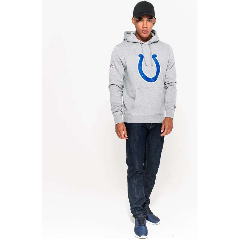 mikiny-s-kapucnou-siva-pullover-hoodie-indianapolis-colts-nfl-new-era