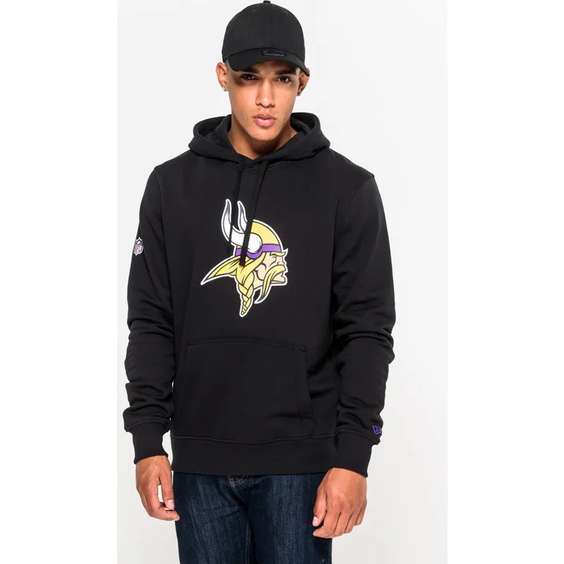mikiny-s-kapucnou-cierna-pullover-hoodie-minnesota-vikings-nfl-new-era