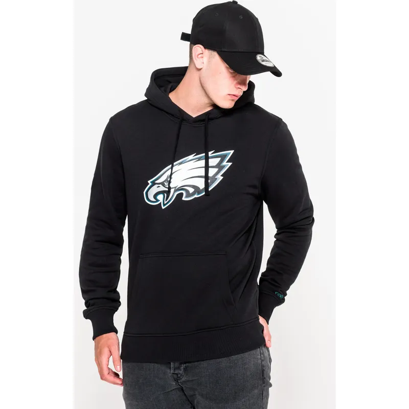 mikiny-s-kapucnou-cierna-pullover-hoodie-philadelphia-eagles-nfl-new-era