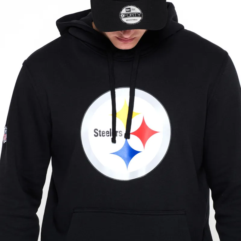 mikiny-s-kapucnou-cierna-pullover-hoodie-pittsburgh-steelers-nfl-new-era