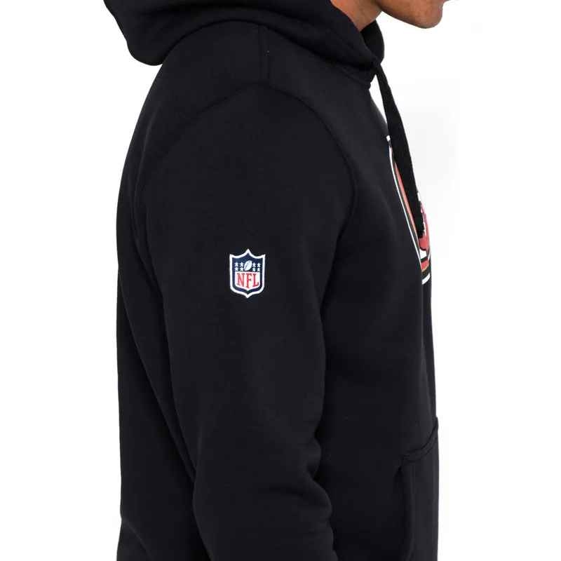 mikiny-s-kapucnou-cierna-pullover-hoodie-san-francisco-49ers-nfl-new-era