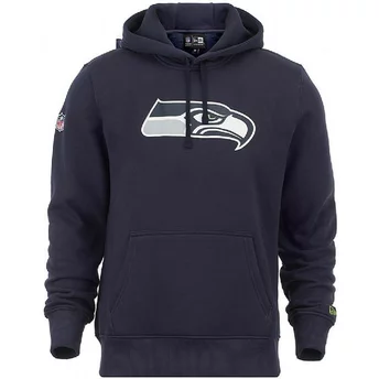 New Era Seattle Seahawks NFL Blue Pullover Hoodie Sweatshirt