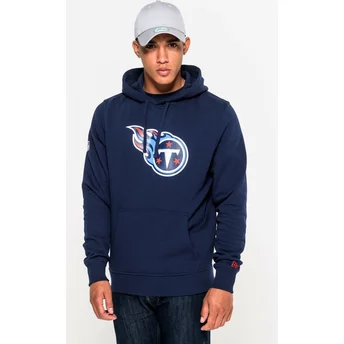 New Era Tennessee Titans NFL Pullover Hoodie Kapuzenpullover Sweatshirt blau
