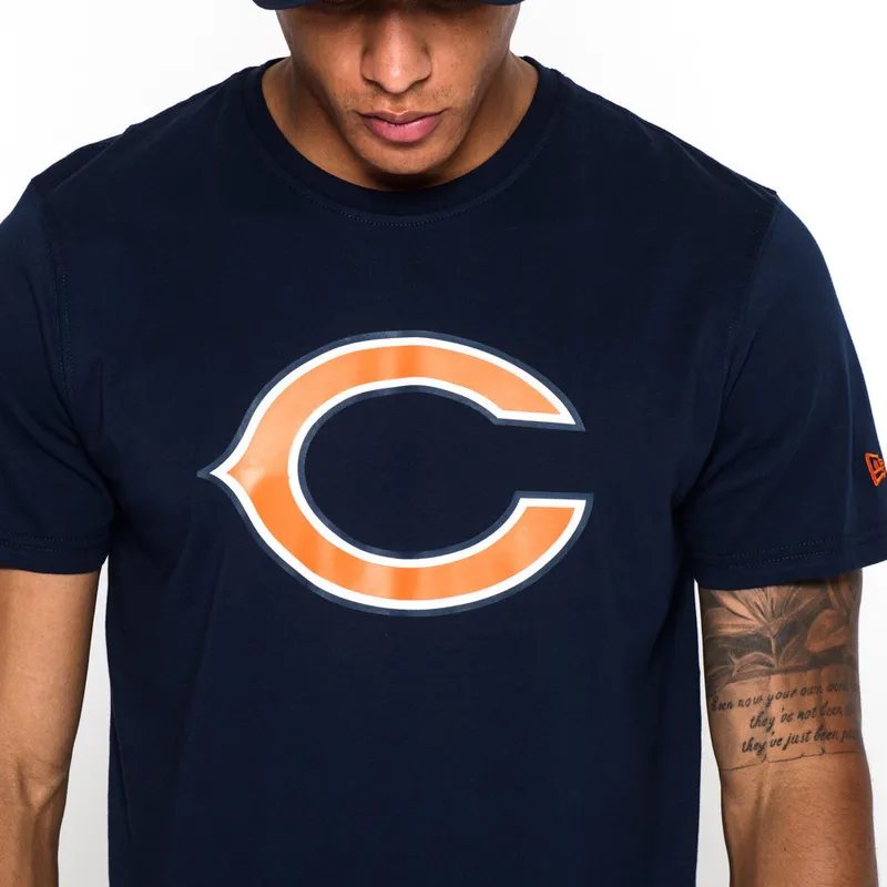 tricka-kratky-rukav-modra-chicago-bears-nfl-new-era