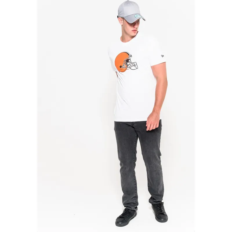 tricka-kratky-rukav-biely-cleveland-browns-nfl-new-era