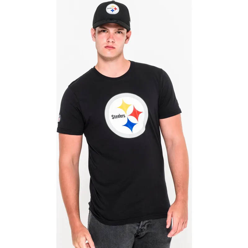 tricka-kratky-rukav-cierna-pittsburgh-steelers-nfl-new-era