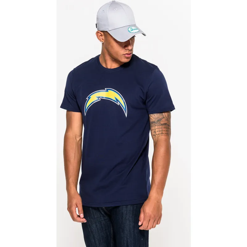 tricka-kratky-rukav-modra-los-angeles-chargers-nfl-new-era