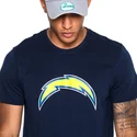 tricka-kratky-rukav-modra-los-angeles-chargers-nfl-new-era
