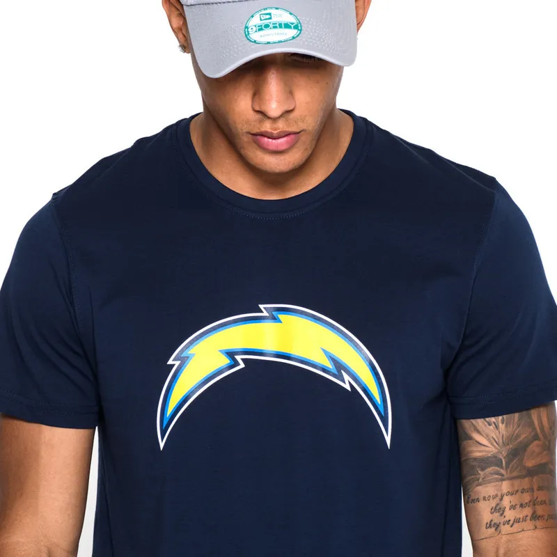 tricka-kratky-rukav-modra-los-angeles-chargers-nfl-new-era