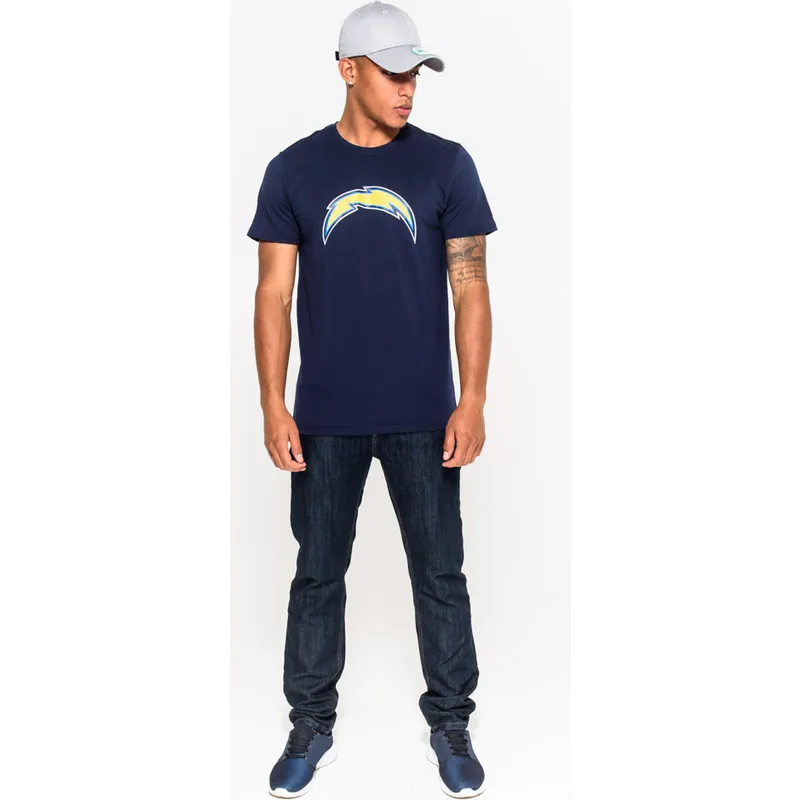 tricka-kratky-rukav-modra-los-angeles-chargers-nfl-new-era