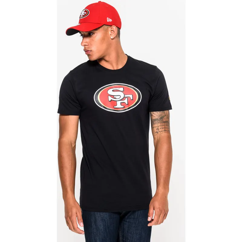 tricka-kratky-rukav-cierna-san-francisco-49ers-nfl-new-era