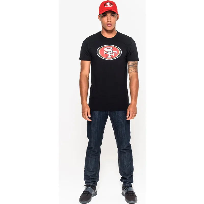 tricka-kratky-rukav-cierna-san-francisco-49ers-nfl-new-era