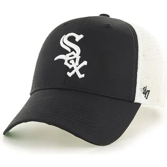 siltovka-zaoblena-cierna-snapback-chicago-white-sox-mlb-47-brand