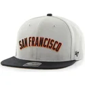 siltovka-rovna-siva-snapback-letras-san-francisco-giants-mlb-47-brand