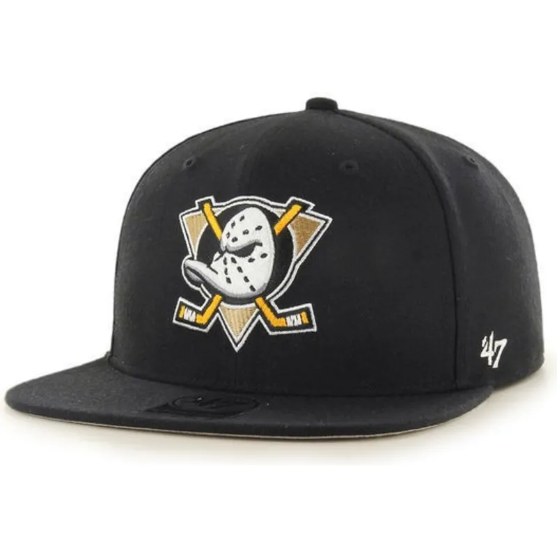 cap-rovna-black-snapback-anaheim-ducks-nhl-47-brand