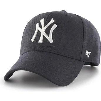 Cap zaoblená navy blue snapback New York Yankees MLB 47 Brand