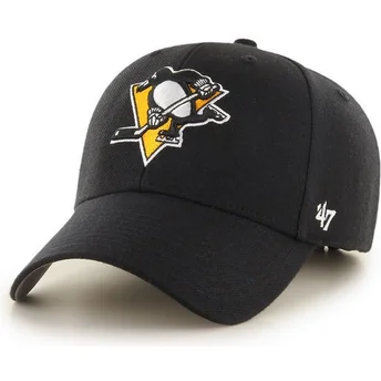 siltovka-zaoblena-cierna-nastavitelny-pittsburgh-penguins-nhl-47-brand