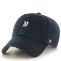 47-brand-curved-brim-detroit-tigers-mini-logo-mlb-clean-up-cap-marineblau