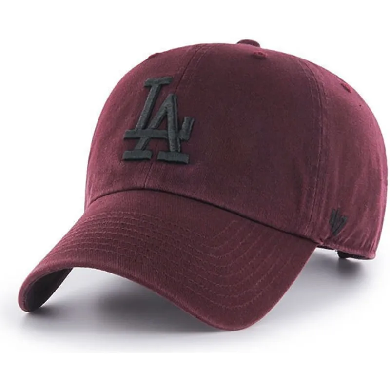 siltovka-zaoblena-cervena-nastavitelny-los-angeles-dodgers-mlb-47-brand