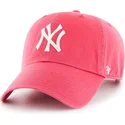 cap-zaoblena-pink-adjustable-strap-chicle-new-york-yankees-mlb-47-brand