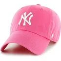 siltovka-zaoblena-ruzova-nastavitelny-new-york-yankees-mlb-47-brand