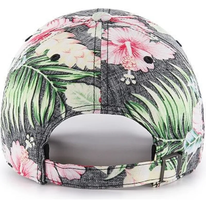 siltovka-zaoblena-siva-nastavitelny-estampado-floral-new-york-yankees-mlb-47-brand