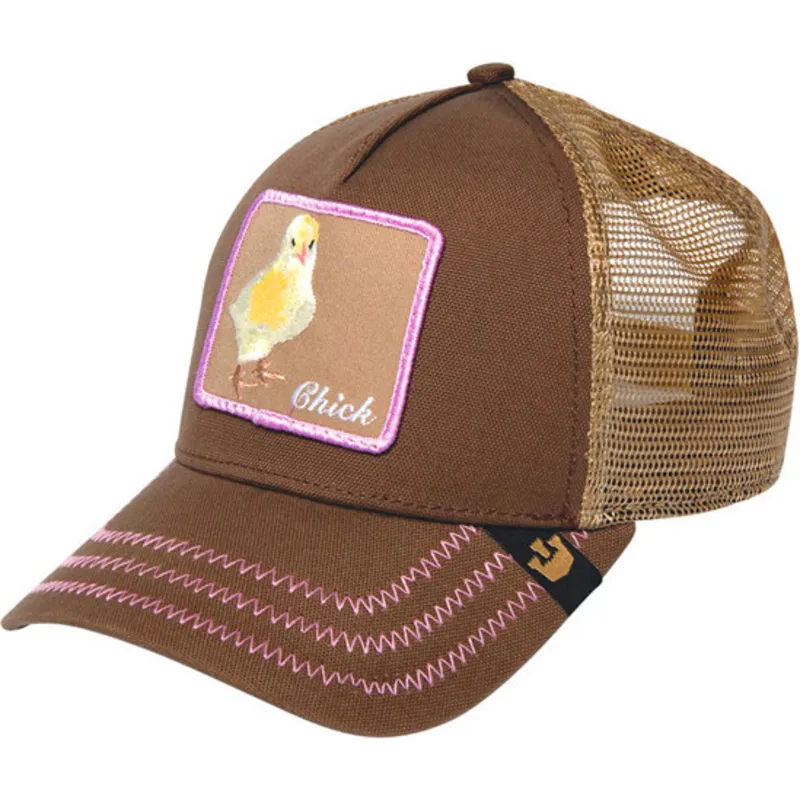 siltovka-zaoblena-hneda-snapback-chicky-boom-the-farm-goorin-bros siltovka-zaoblena-hneda-snapback-chicky-boom-the-farm-goorin-bros