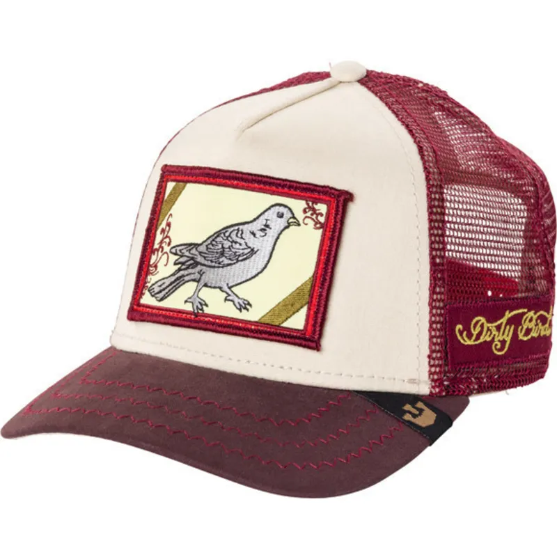siltovky-zaoblena-kamionista-cervena-snapback-pajaro-dirty-bird-the-farm-de-goorin-bros