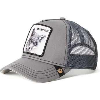 siltovka-zaoblena-siva-snapback-silver-the-farm-goorin-bros