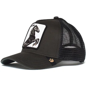 siltovka-zaoblena-cierna-snapback-spirit-stallion-the-farm-goorin-bros