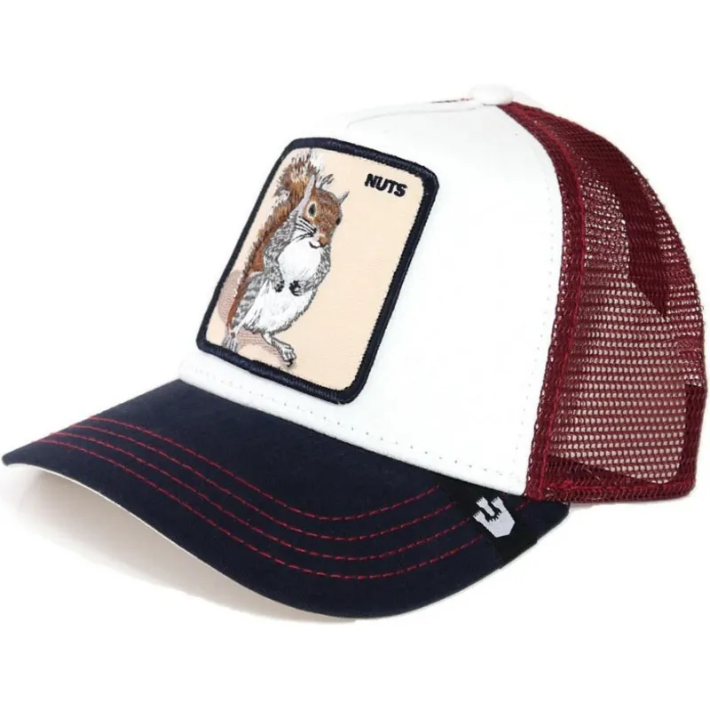 siltovka-zaoblena-biely-snapback-bonkers-the-farm-goorin-bros