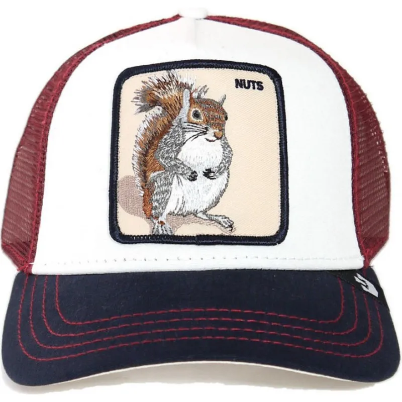 siltovka-zaoblena-biely-snapback-bonkers-the-farm-goorin-bros