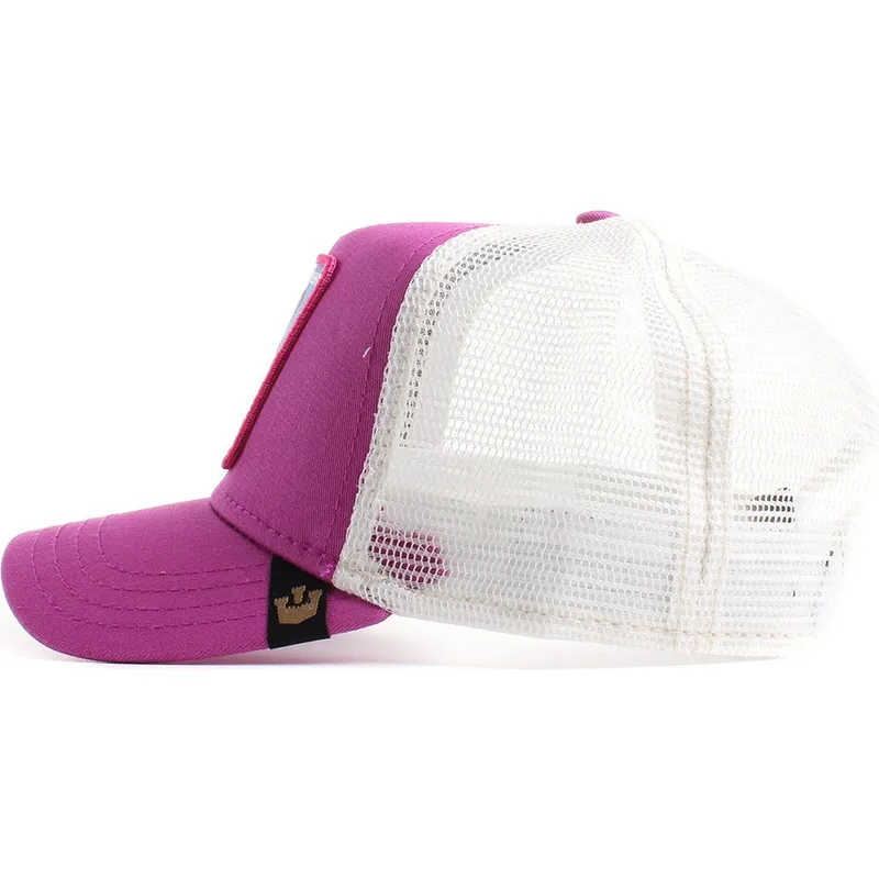 siltovka-zaoblena-ruzova-snapback-bite-back-the-farm-goorin-bros