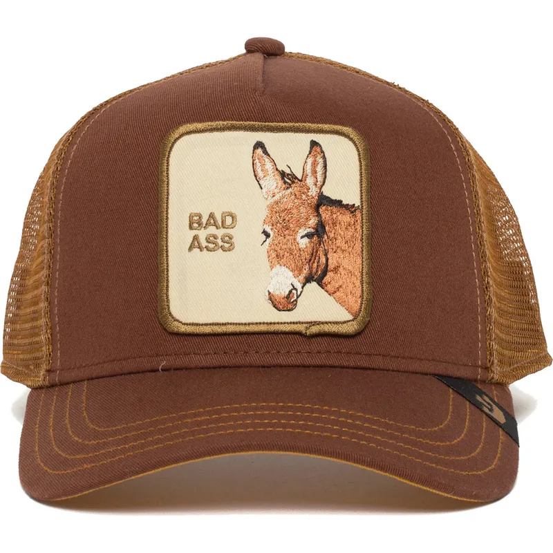 siltovka-zaoblena-hneda-snapback-bad-bad-ass-the-farm-goorin-bros