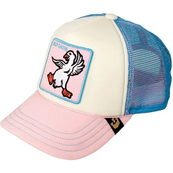 siltovka-zaoblena-ruzova-snapback-pre-deti-silly-goose-the-farm-goorin-bros